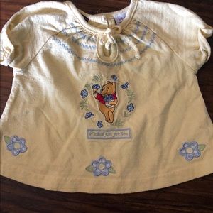 3-6 months Winnie the Pooh shirt